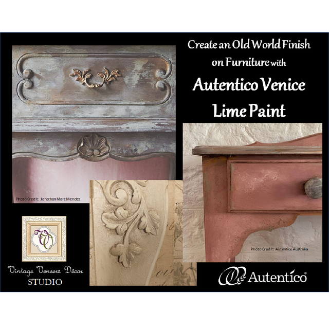 Autentico Venice Lime Paint for Walls & Furniture | Vintage