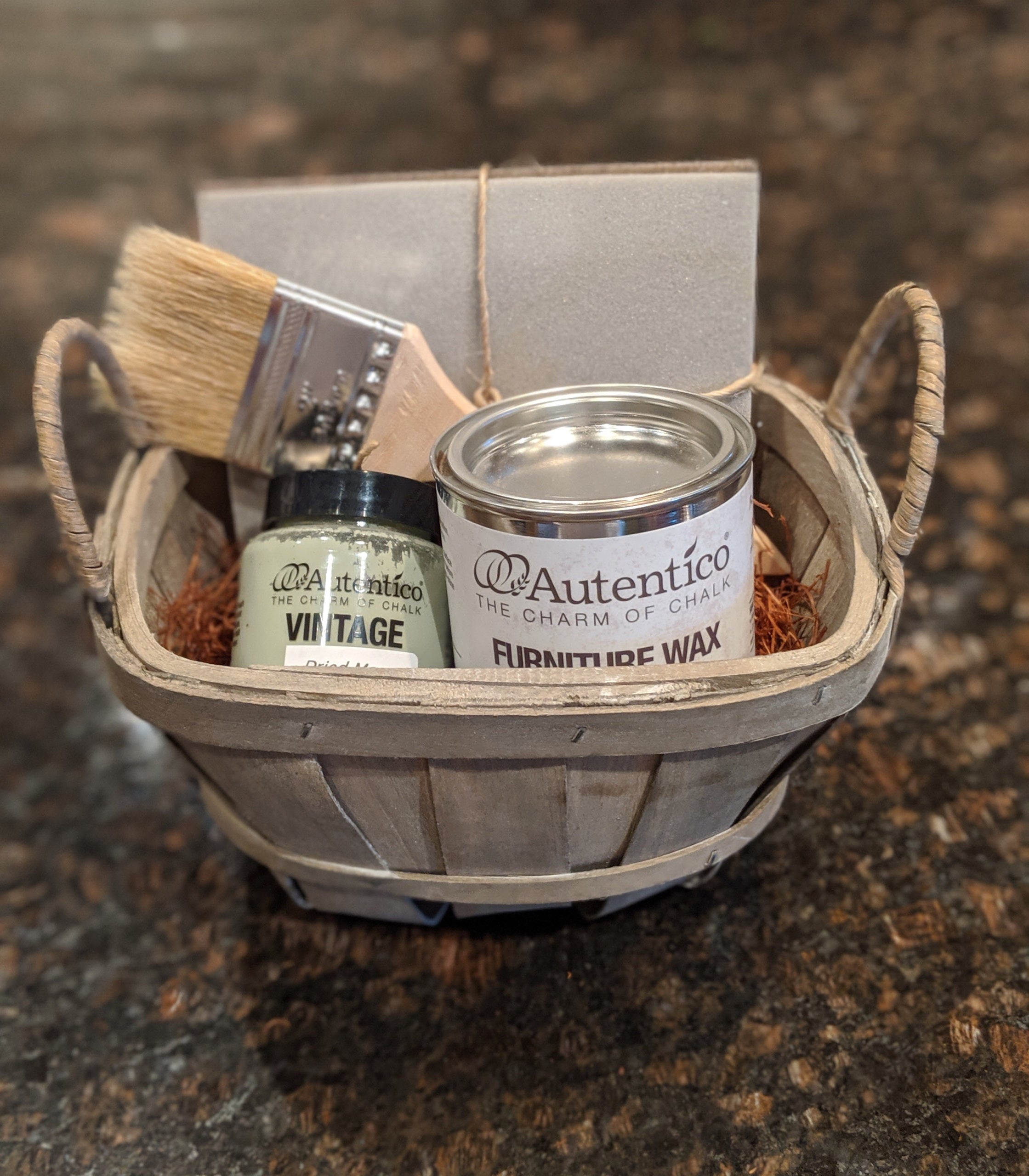 Autentico Vintage Chalk Paint Small Project Gift Set Vintage Veneers